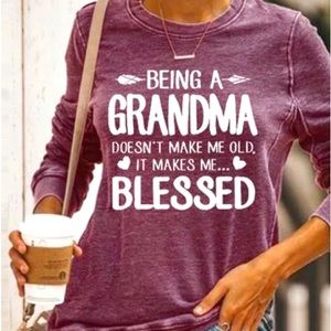 Blessed Grandma Sweatshirt NEVER WORN Lilicloth.